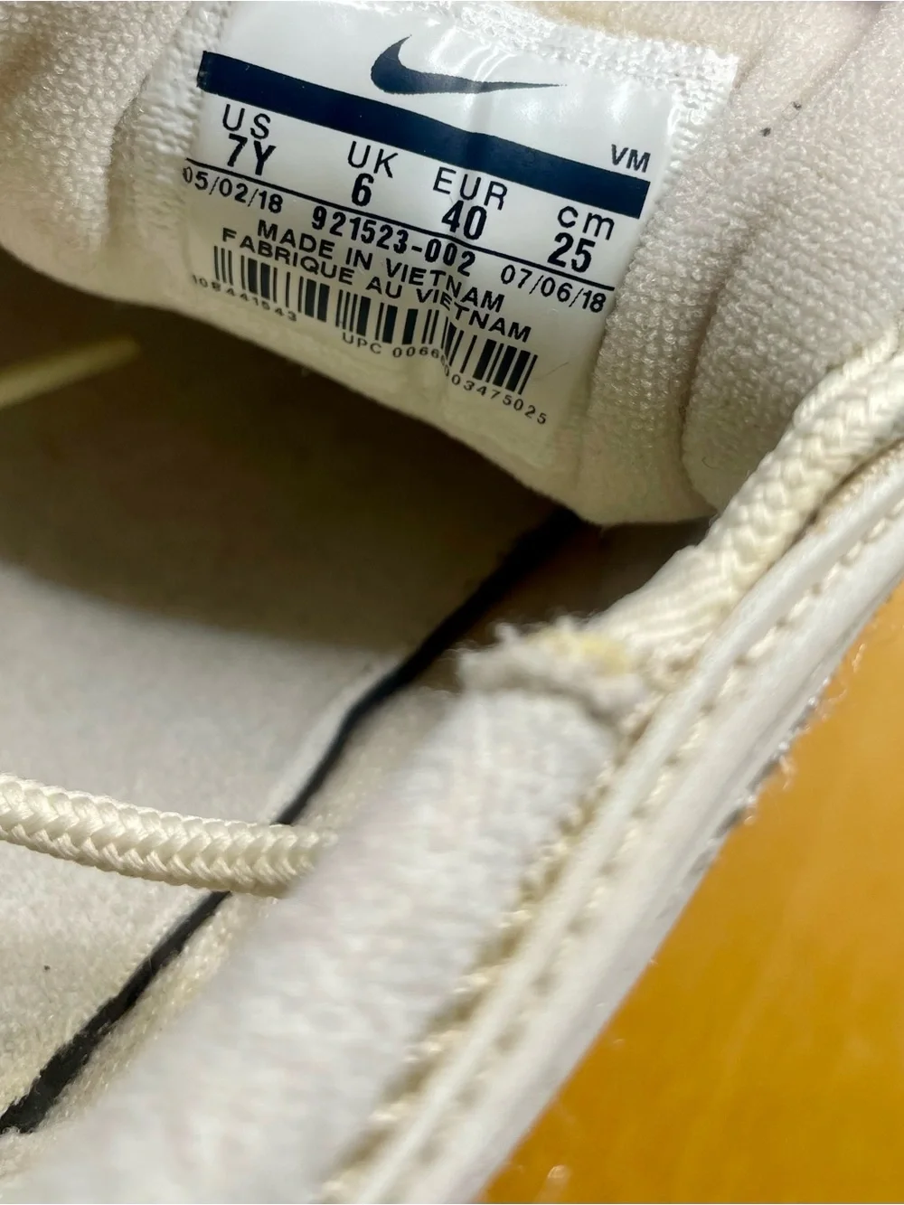 (Size 7Y) Nike Air Max 97 Shoes “Desert Sand” 921733-013 * Beige*